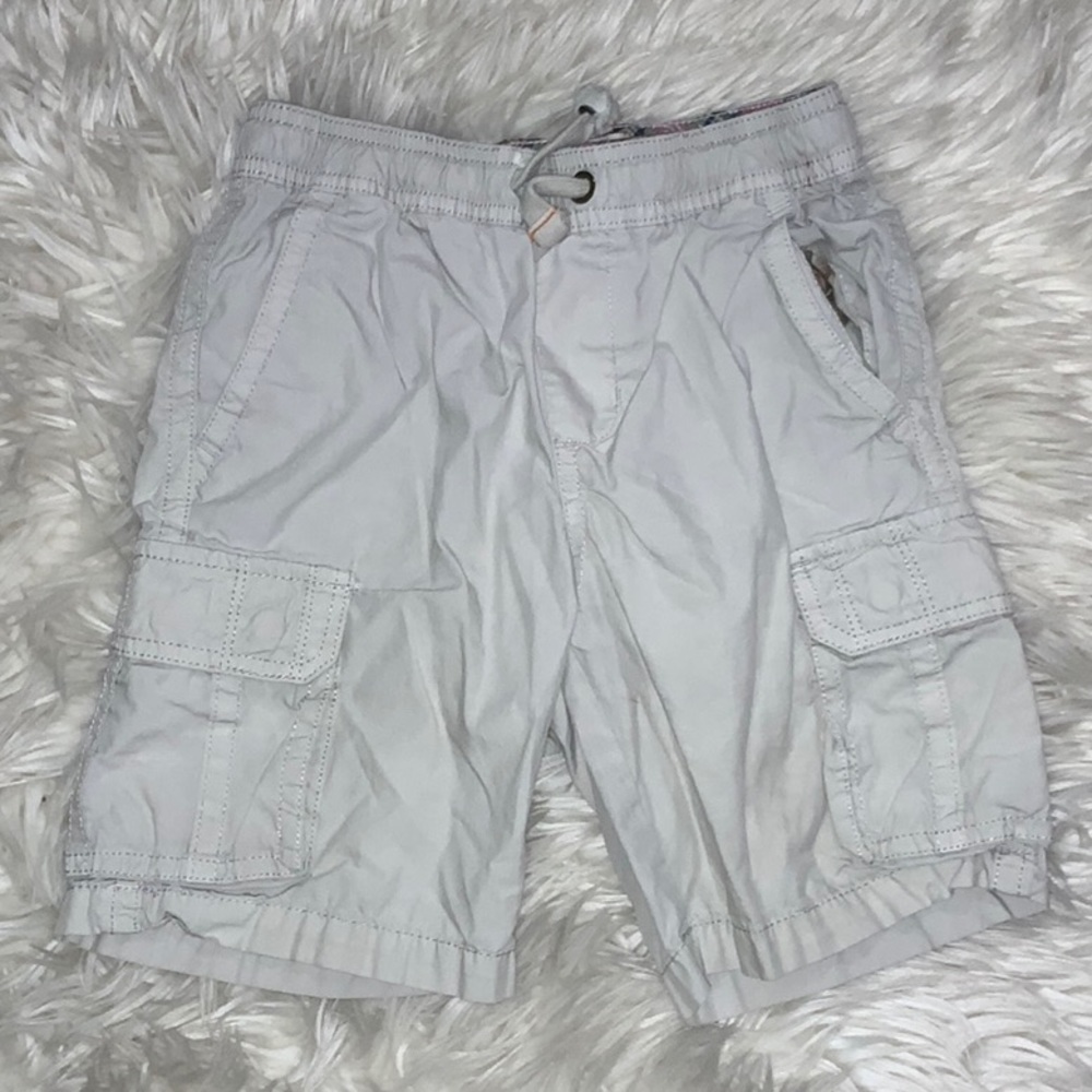 Boys cream shorts